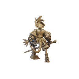 Corrupted Prince by Ilhadiel | 28mm, 32mm 3D printed miniatures