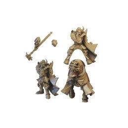 Wolf Captain Mounted by Ilhadiel | 28mm, 32mm 3D printed miniatures