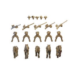 Outriders by Ilhadiel | 28mm, 32mm 3D printed miniatures