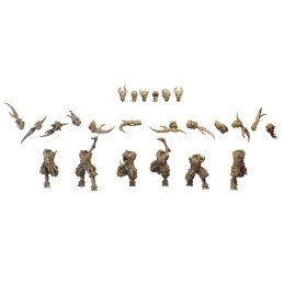 Mutants by Ilhadiel | 28mm, 32mm 3D printed miniatures