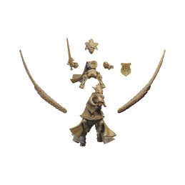 Duque en pegaso de Ilhadiel | Miniaturas impresas en 3D 28mm, 32mm