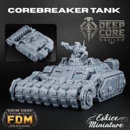 Tanque Corebreaker de Eskice Miniatures | Miniaturas impresas en 3D 32mm