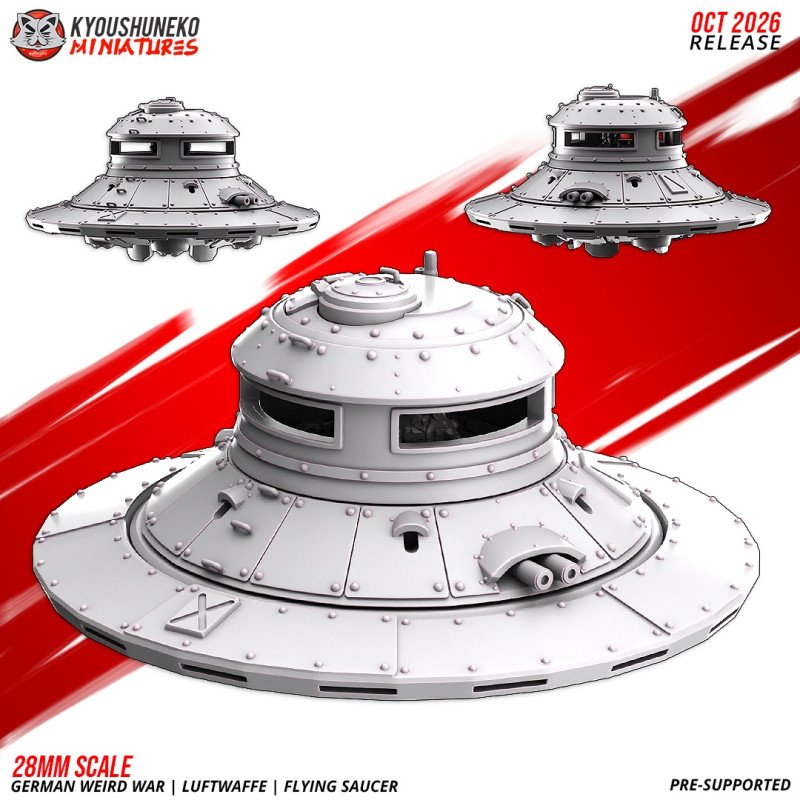 Luftwaffe Flying Saucer | Kyoushuneko