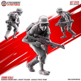 Acechadores nocturnos con rifles de asalto | Kyoushuneko