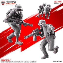 Acechadores nocturnos con rifles de asalto | Kyoushuneko