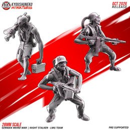Night Stalkers with light machine guns | Kyoushuneko