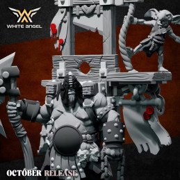 Verdugo ogro de White Angel | Miniaturas impresas en 3D 32mm, 28mm