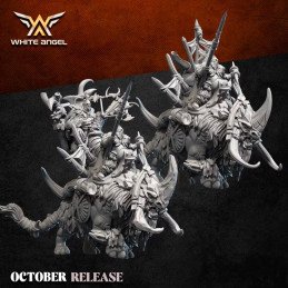 Frosthorn de White Angel | Miniaturas impresas en 3D 32mm, 28mm