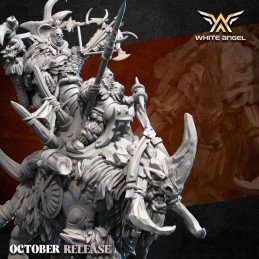 Frosthorn by White Angel | 32mm, 28mm 3D printed miniatures