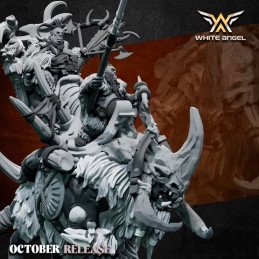 Frosthorn de White Angel | Miniaturas impresas en 3D 32mm, 28mm