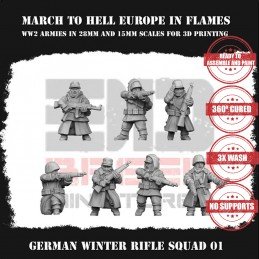German riflemen squad (Winter)