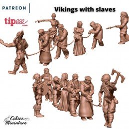 Vikingos con cautivos