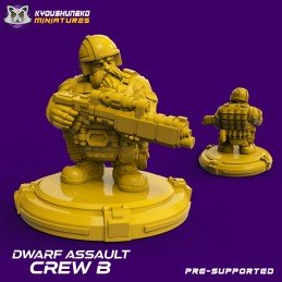 Dwarf Assault Crew B