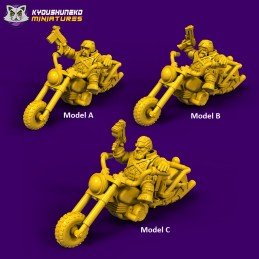 Space Dwarf Bike Riders