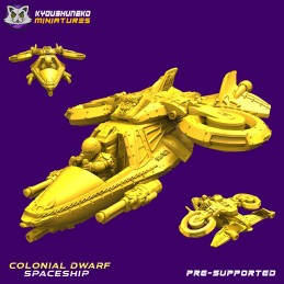 Colonial Space Dwarf Spaceship