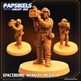 Space Borne Infantry Media