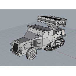 8-cm Raketenwerfer auf...