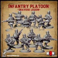 Dravosk Legion by MOM Miniatures | 28 & 32 mm | Forja3D